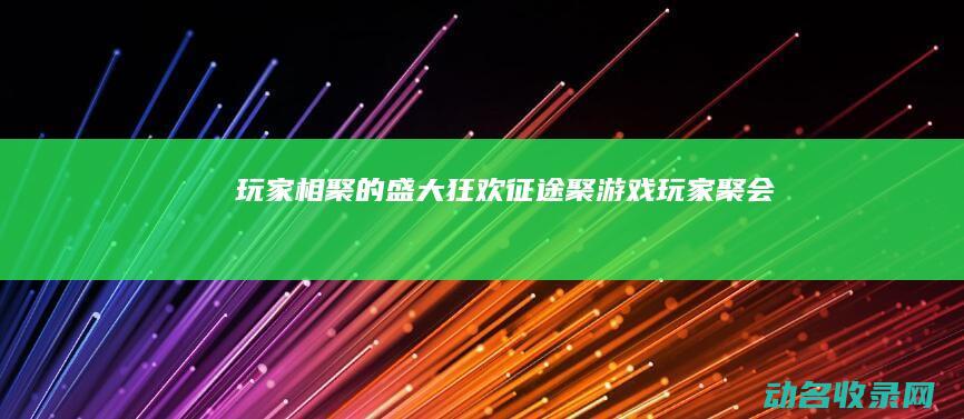 玩家相聚的盛大狂欢 征途聚 (游戏玩家聚会)